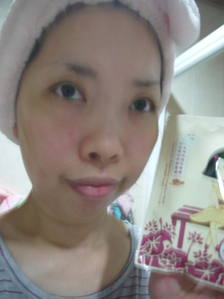 Hey蘋果肌女孩蕾絲拉提式面膜