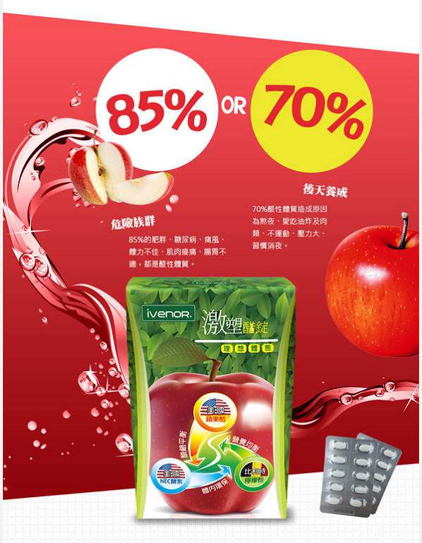 女人知己 試用 大隊  飯後 吃醋  Ivenor 激塑 醋錠 酸鹼中和 消化 易胖 體質