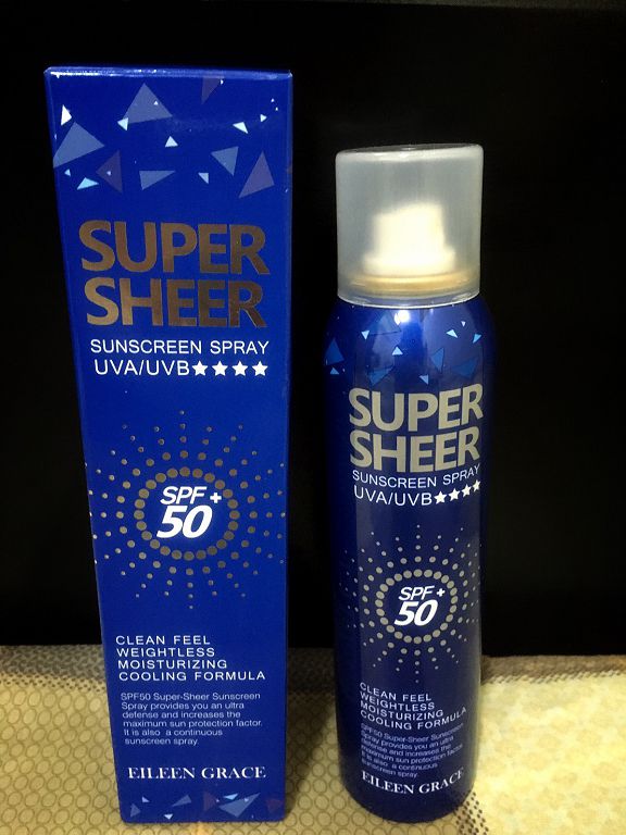 妍霓絲SPF50清爽沁涼防曬噴霧