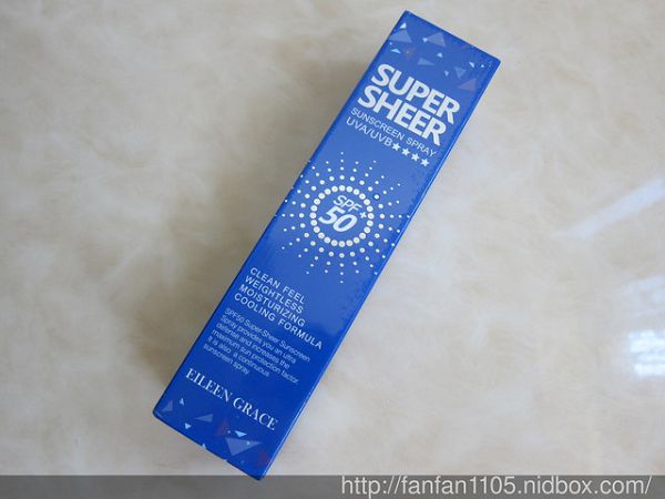妍霓絲SPF50清爽沁涼防曬噴霧