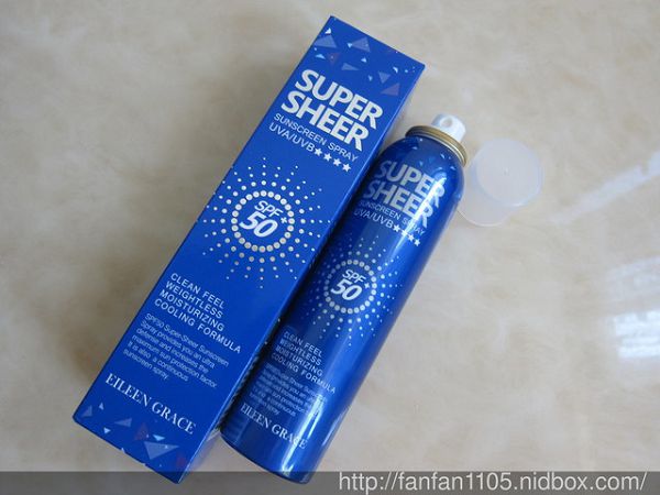 妍霓絲SPF50清爽沁涼防曬噴霧