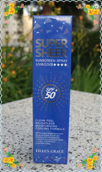 妍霓絲SPF50清爽沁涼防曬噴霧