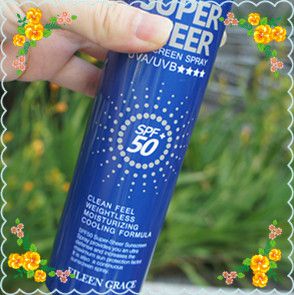 妍霓絲SPF50清爽沁涼防曬噴霧