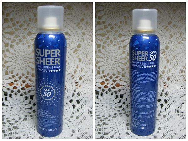 妍霓絲SPF50清爽沁涼防曬噴霧