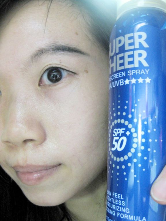 妍霓絲SPF50清爽沁涼防曬噴霧