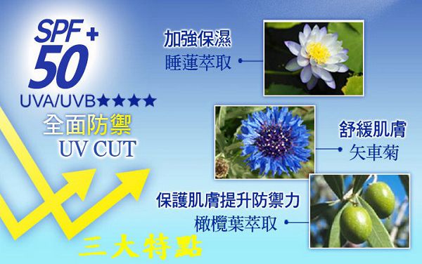 妍霓絲SPF50清爽沁涼防曬噴霧