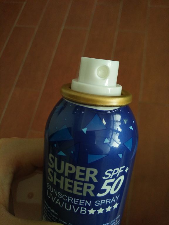 妍霓絲SPF50清爽沁涼防曬噴霧