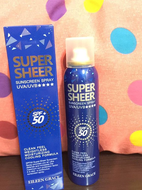 妍霓絲SPF50清爽沁涼防曬噴霧