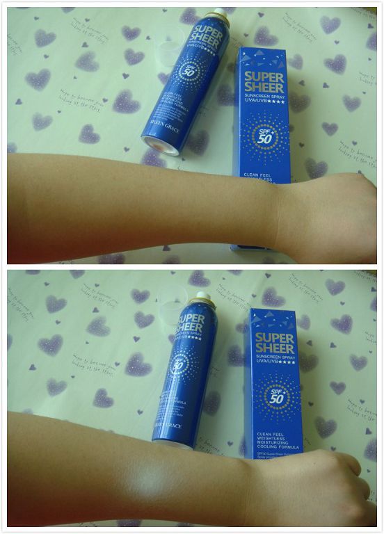 妍霓絲SPF50清爽沁涼防曬噴霧