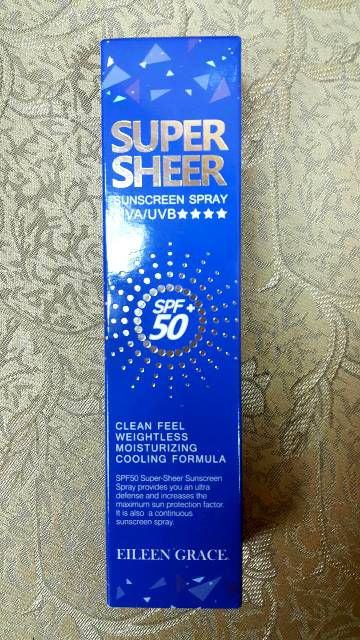 妍霓絲SPF50清爽沁涼防曬噴霧