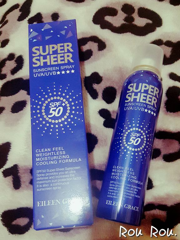 妍霓絲SPF50清爽沁涼防曬噴霧