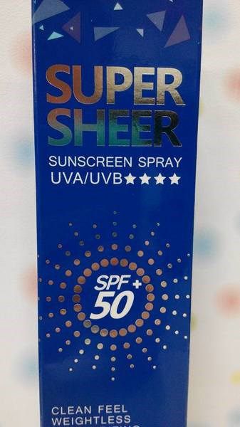 妍霓絲SPF50清爽沁涼防曬噴霧