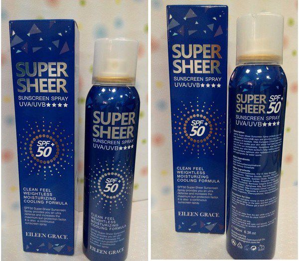 妍霓絲SPF50清爽沁涼防曬噴霧