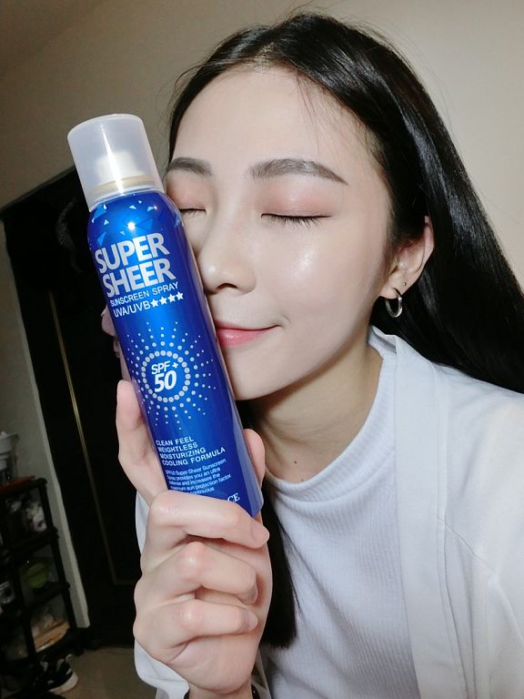 妍霓絲SPF50清爽沁涼防曬噴霧
