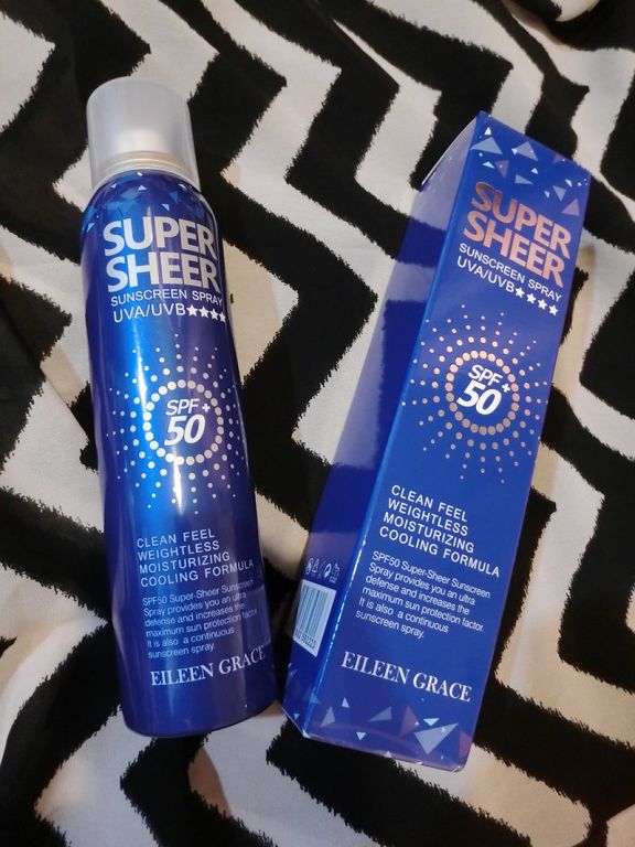 妍霓絲SPF50清爽沁涼防曬噴霧
