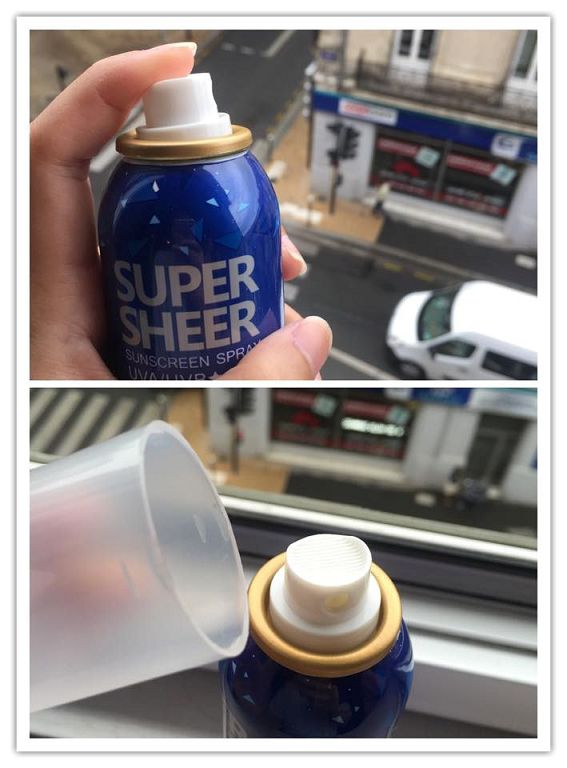 妍霓絲SPF50清爽沁涼防曬噴霧