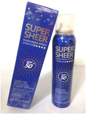 妍霓絲SPF50清爽沁涼防曬噴霧