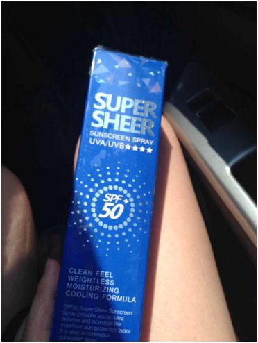 妍霓絲SPF50清爽沁涼防曬噴霧