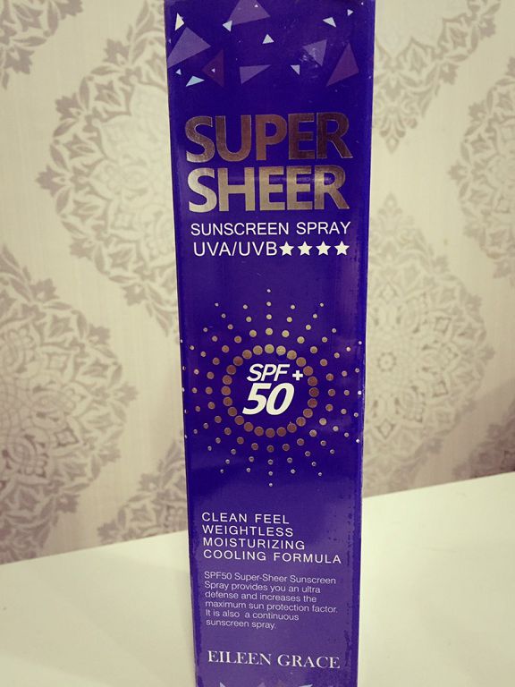 妍霓絲SPF50清爽沁涼防曬噴霧