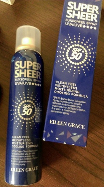 妍霓絲SPF50清爽沁涼防曬噴霧