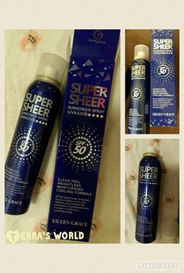妍霓絲SPF50清爽沁涼防曬噴霧
