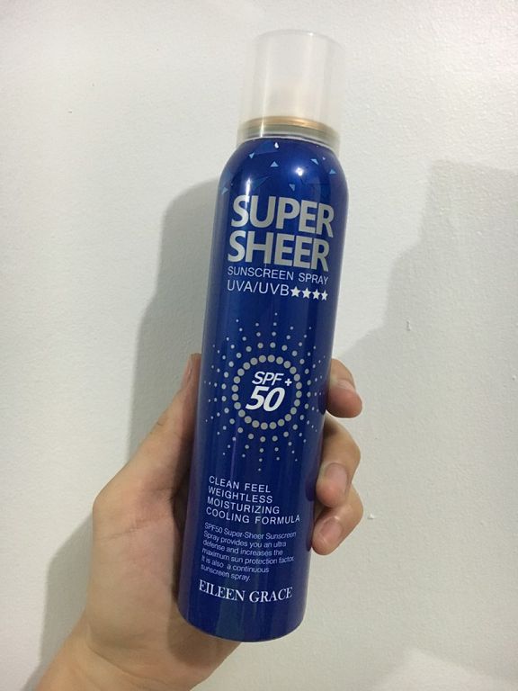 妍霓絲SPF50清爽沁涼防曬噴霧