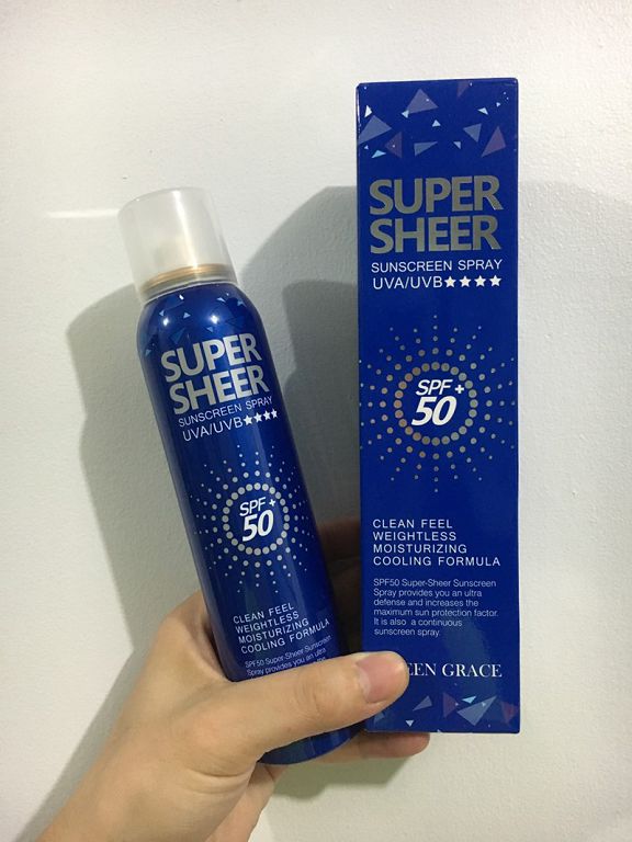 妍霓絲SPF50清爽沁涼防曬噴霧