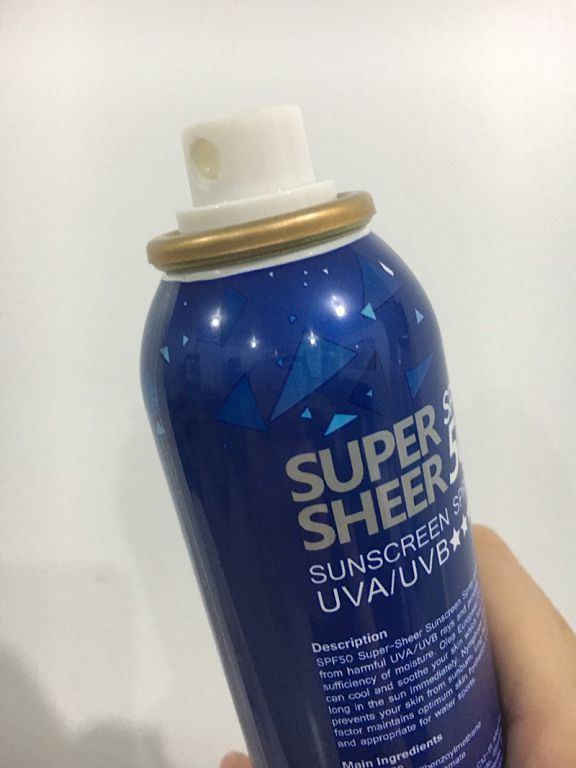 妍霓絲SPF50清爽沁涼防曬噴霧