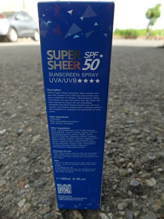 妍霓絲SPF50清爽沁涼防曬噴霧