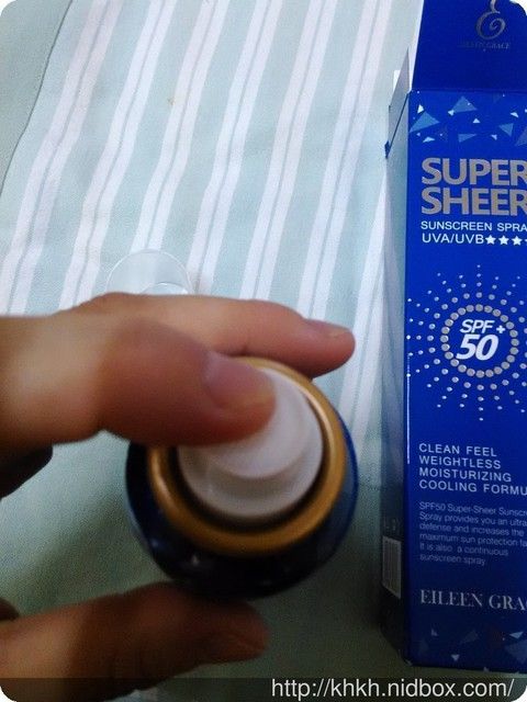 妍霓絲SPF50清爽沁涼防曬噴霧