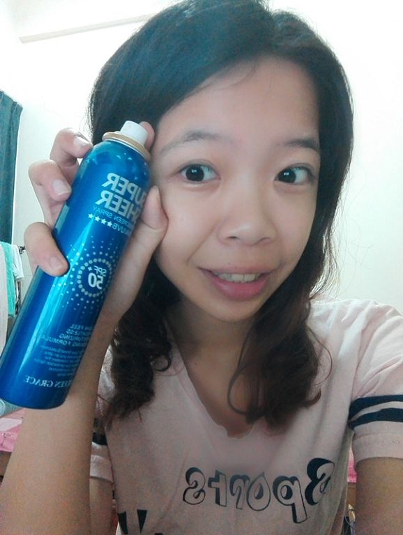 妍霓絲SPF50清爽沁涼防曬噴霧