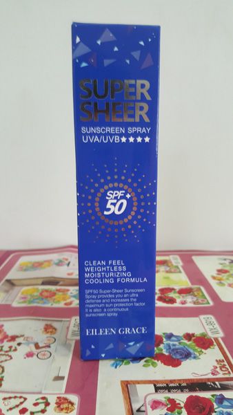 妍霓絲SPF50清爽沁涼防曬噴霧