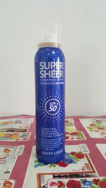 妍霓絲SPF50清爽沁涼防曬噴霧