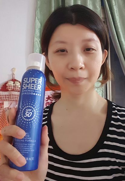 妍霓絲SPF50清爽沁涼防曬噴霧