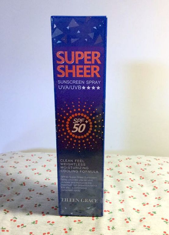 妍霓絲SPF50清爽沁涼防曬噴霧