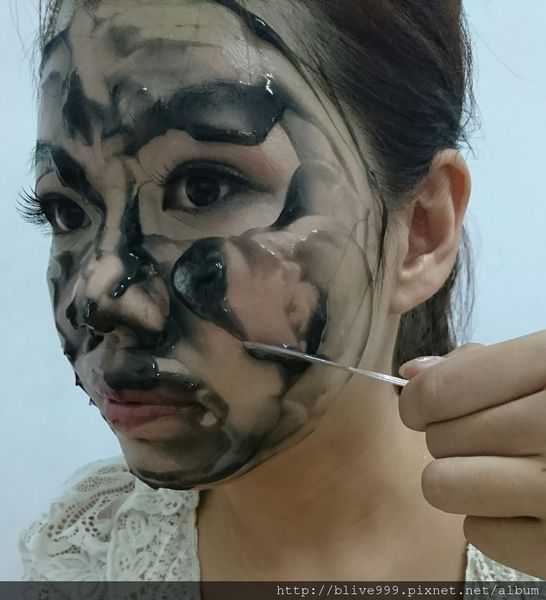 妍霓絲極淨透碳深層喚白黑凍膜