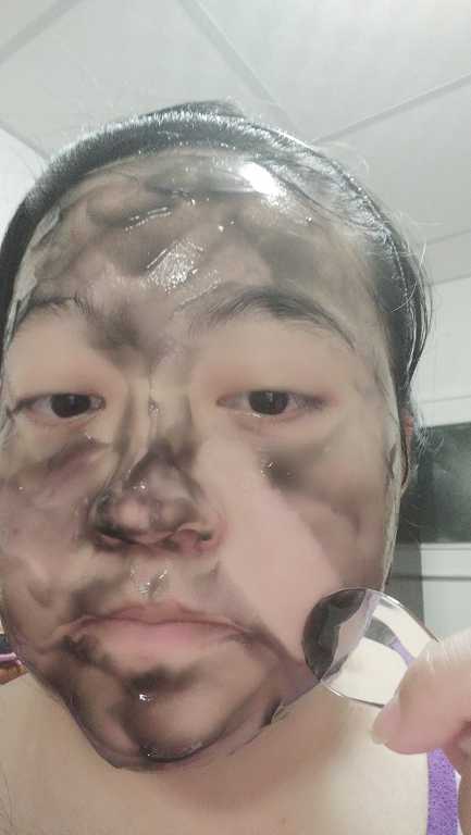 妍霓絲極淨透碳深層喚白黑凍膜