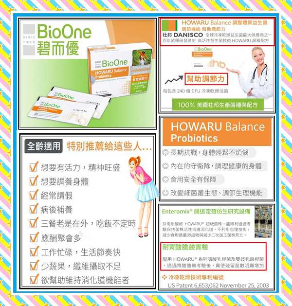 BioOne碧而優益生菌