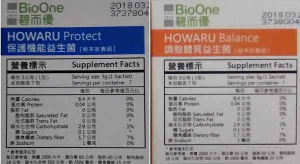 BioOne碧而優益生菌