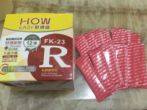 長新生技CHSFK23乳酸菌好得益R