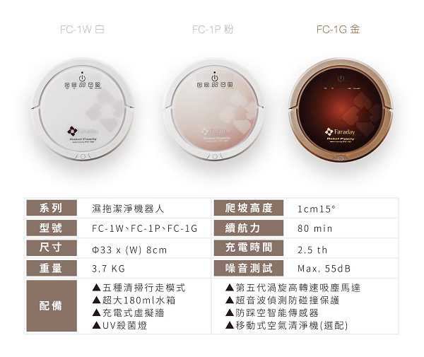 法拉第FARADAY3D潔淨機器人