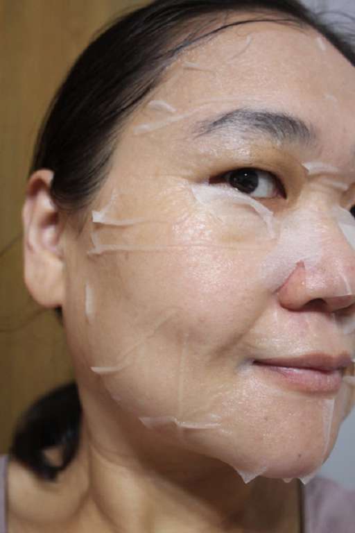 macy熊果素修護淨白面膜