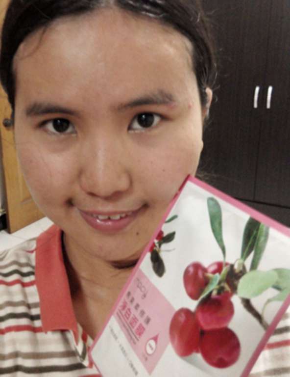 macy熊果素修護淨白面膜