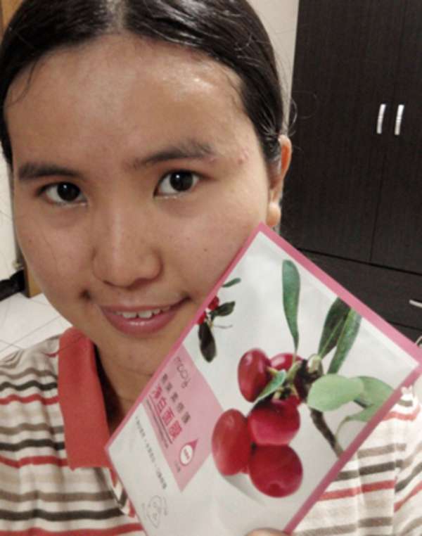 macy熊果素修護淨白面膜